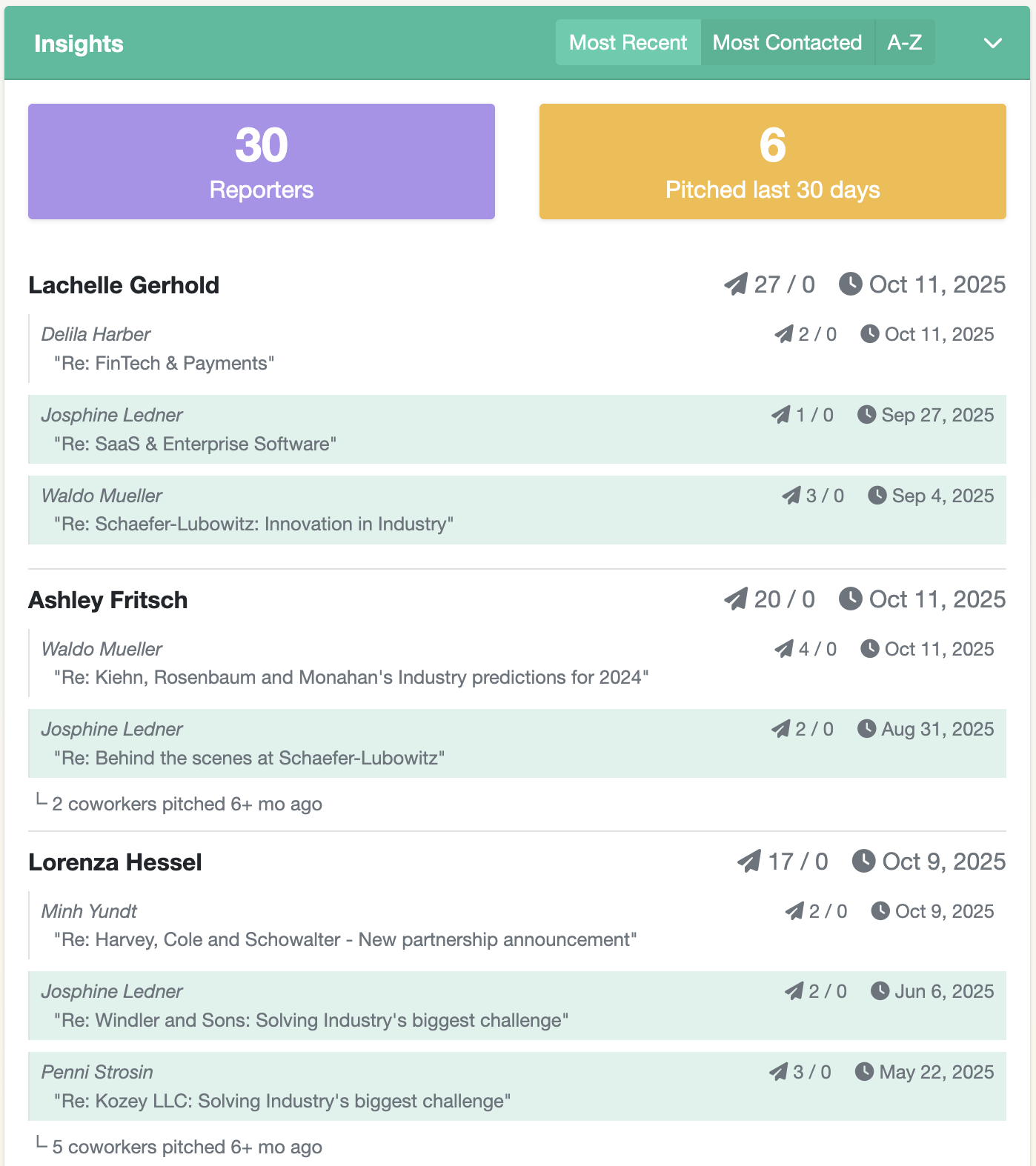 Pitch Insights